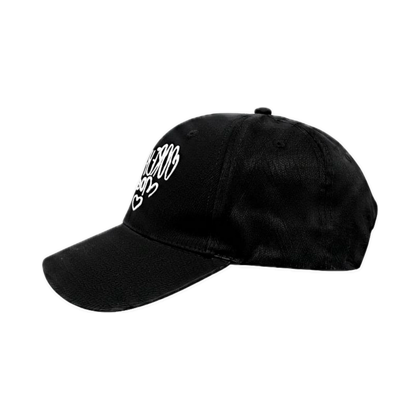 More Life More Love Cap: Black