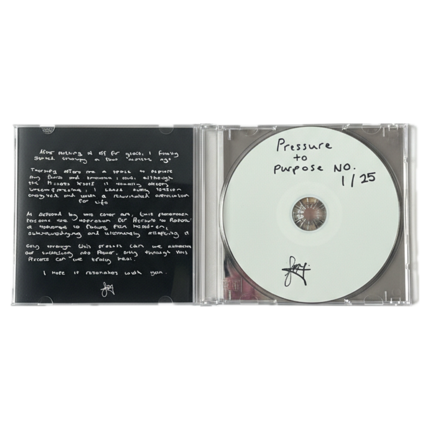 Pressure to Purpose CD (Signed & Personalised)